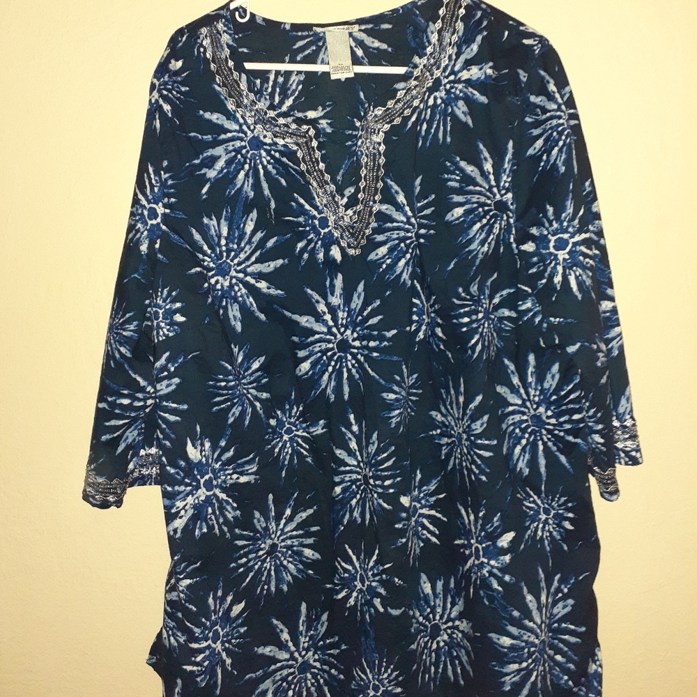 Catherine's Blue Blouse